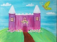 Princess Castle Painting